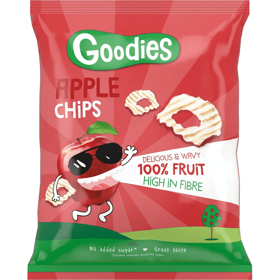 Goodies 100% manzana en rodajas 15 g