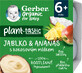 Gerber Bio 100% plantaardig appel en ananas dessert met kokosmelk stuk 4 x 90 g