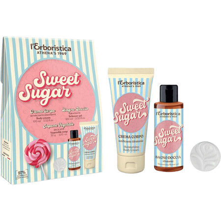 Set cosmético Herbalism Body care Sweet Sugar 3 piezas