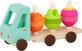 B-Toys Cami&#243;n de frutas de madera Stack &amp; Roll