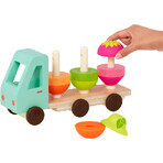 B-Toys Camión de frutas de madera Stack & Roll