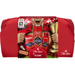 Old Spice Footballer: set van vaste deodorant + deodorant spray en Captain douchegel met sandelhout en citrusnoten