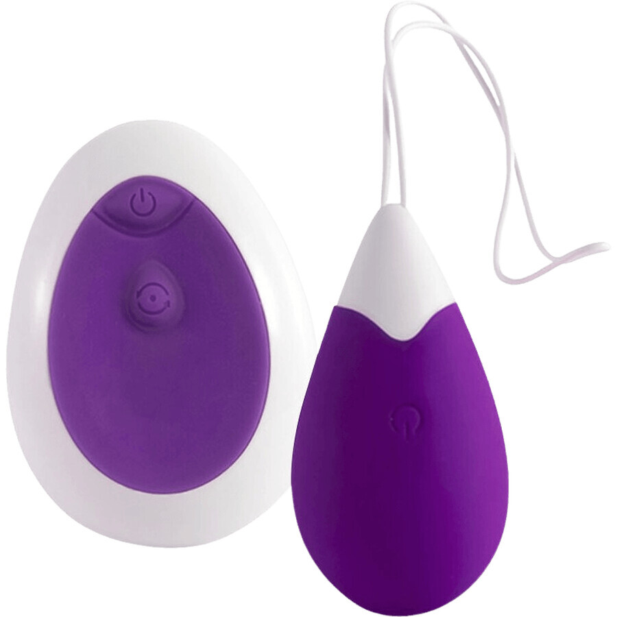 Œuf vibrant intense Télécommande Violet foncé