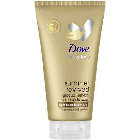 Dove Loción Autobronceadora Cuerpo y Piel Summer revived Claro a medio 75 ml