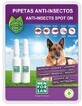 Menforsan Antiparasitario repelente de pulgas y garrapatas para perros 2 x 1,5 ml