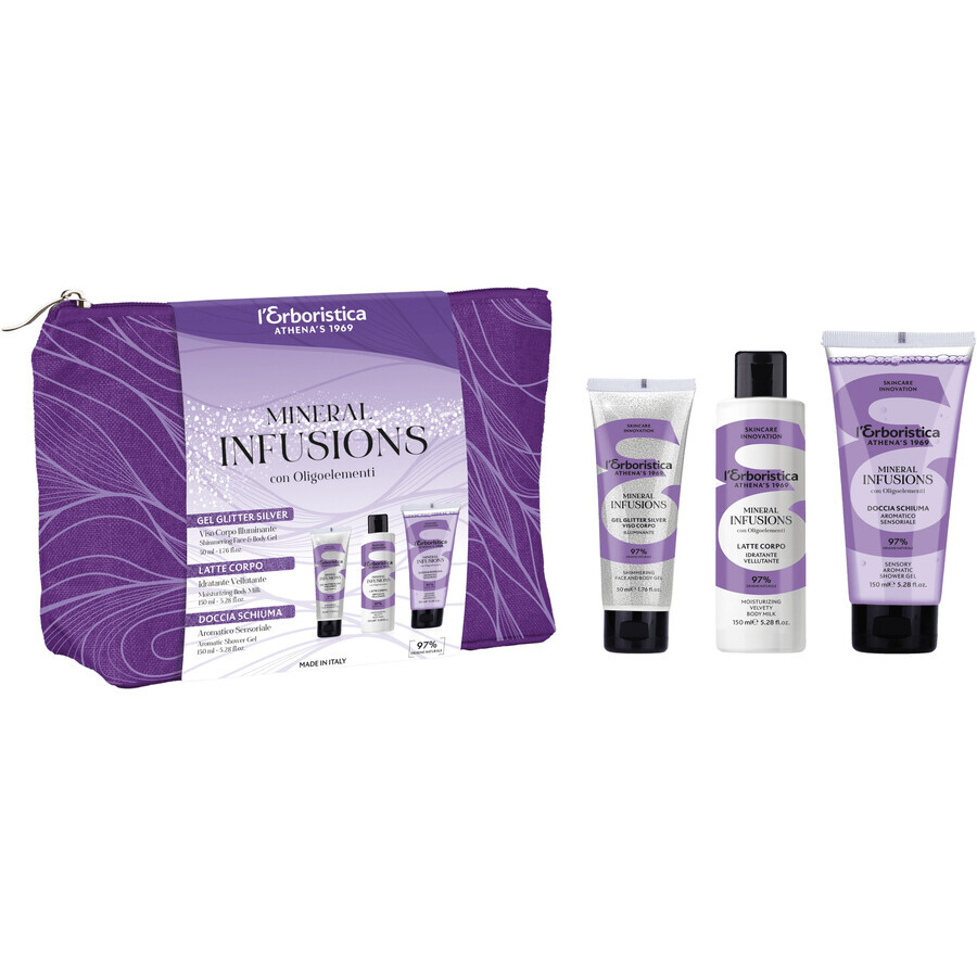 Erboristica Mineral Infusions Set cosmetic 3 buc