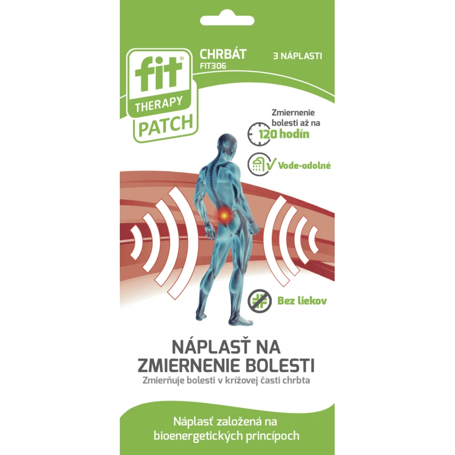 FIT Plasture terapie Plasture spate 3 buc