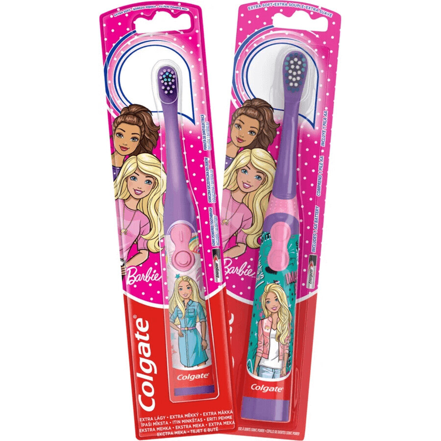 Cepillo dental Colgate Kids Barbie Sonic con batería Colgate Kids Barbie Sonic