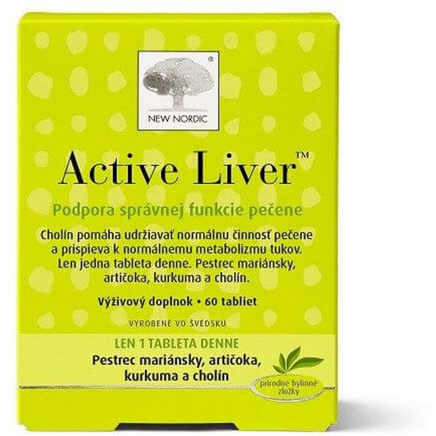 New Nordic Active Liver 60 tablets