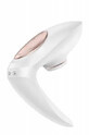 Vibrateur Satisfyer Pro 4 pour couples Blanc-Or-Pink