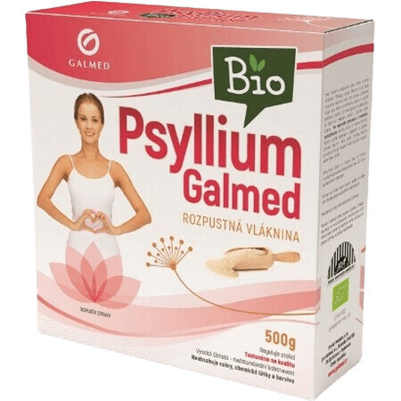 Galmed Psyllium organic soluble fiber 500 g