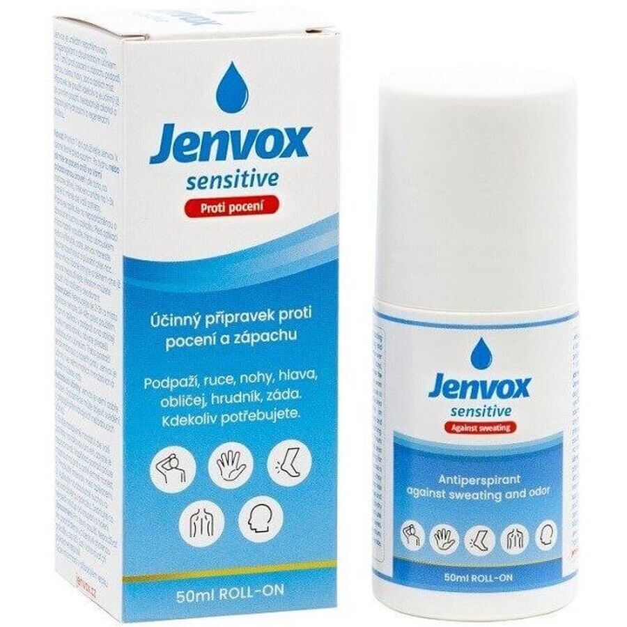 Jenvox antisudor y antiolor roll-on 50 ml