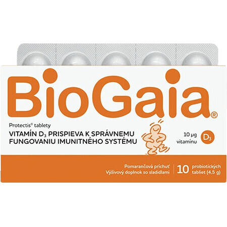 BioGaia ProTectis con vitamina D 10 comprimidos