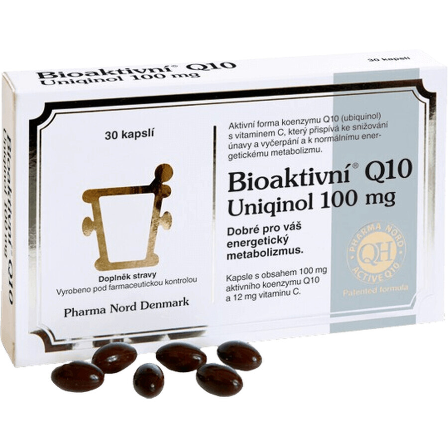 Q10 Bioactivo Uniqinol 100 mg 30 cápsulas