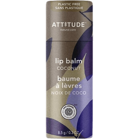 Attitude Bálsamo labial natural con sabor a coco 8,5 g