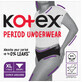 Kotex&#174; Menstruationsunterw&#228;sche XL