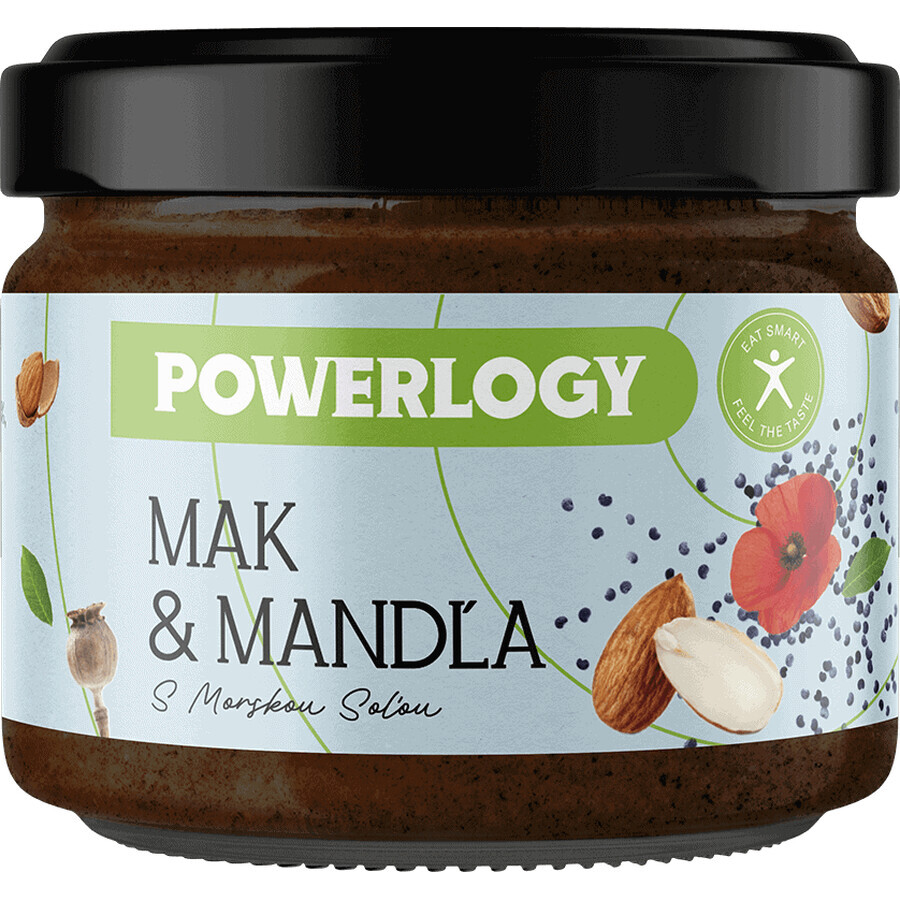 Powerlogy Crema de amapolas y almendras 200 g