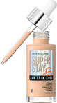 Maybelline New York Super Stay Glow Tint 10 Suero de maquillaje con color, 30 ml