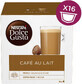 Nescaf&#233; C&#225;psula Dolce Gusto CafeAuLait 16 c&#225;psulas