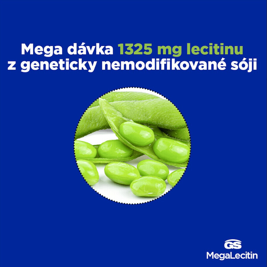 GS Megalecitina 1325 mg, 130 + 20 cápsulas