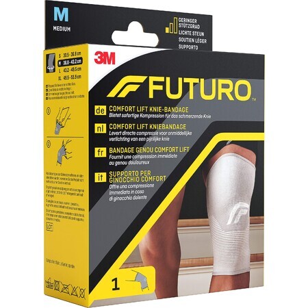 3M Futuro Comfort Knee Bandage, taille M