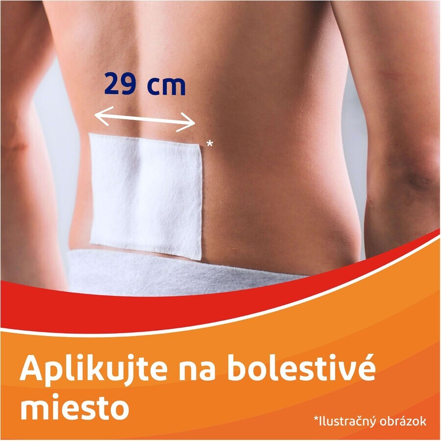 VoltaTherm patch chauffant pour le soulagement des douleurs dorsales 5 pièces