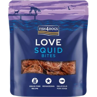 Fish4Dogs Squid Przysmaki dla psów 80 g