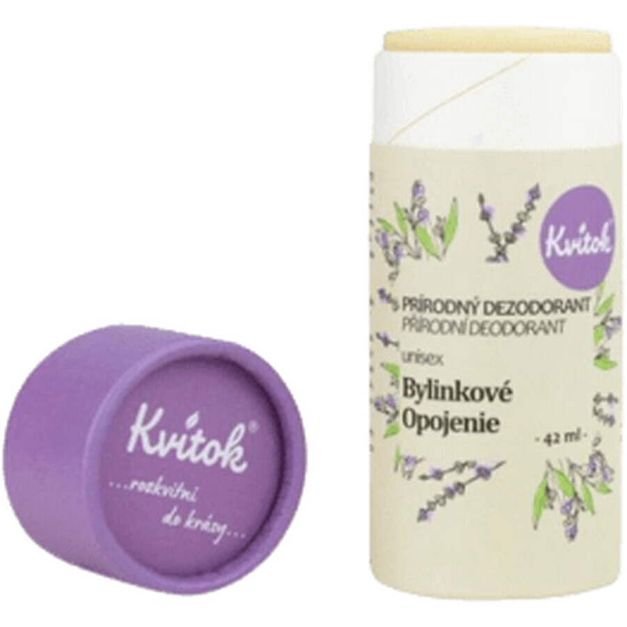 Desodorante sólido Kvitok Herbal Intoxication 42 ml