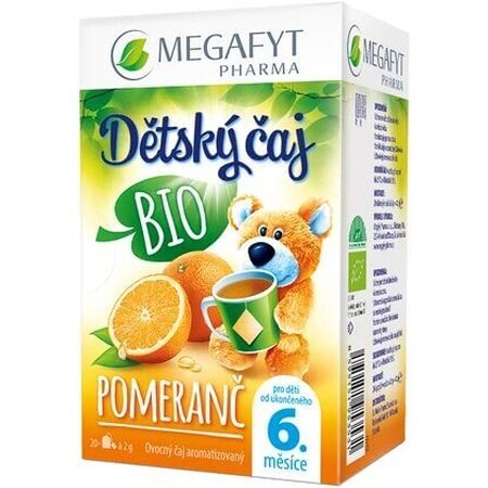 Megafyt Té Infantil Naranja Ecológico 20 x 2 g