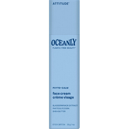 Attitude Oceanly Crema sólida calmante para pieles sensibles 30 g