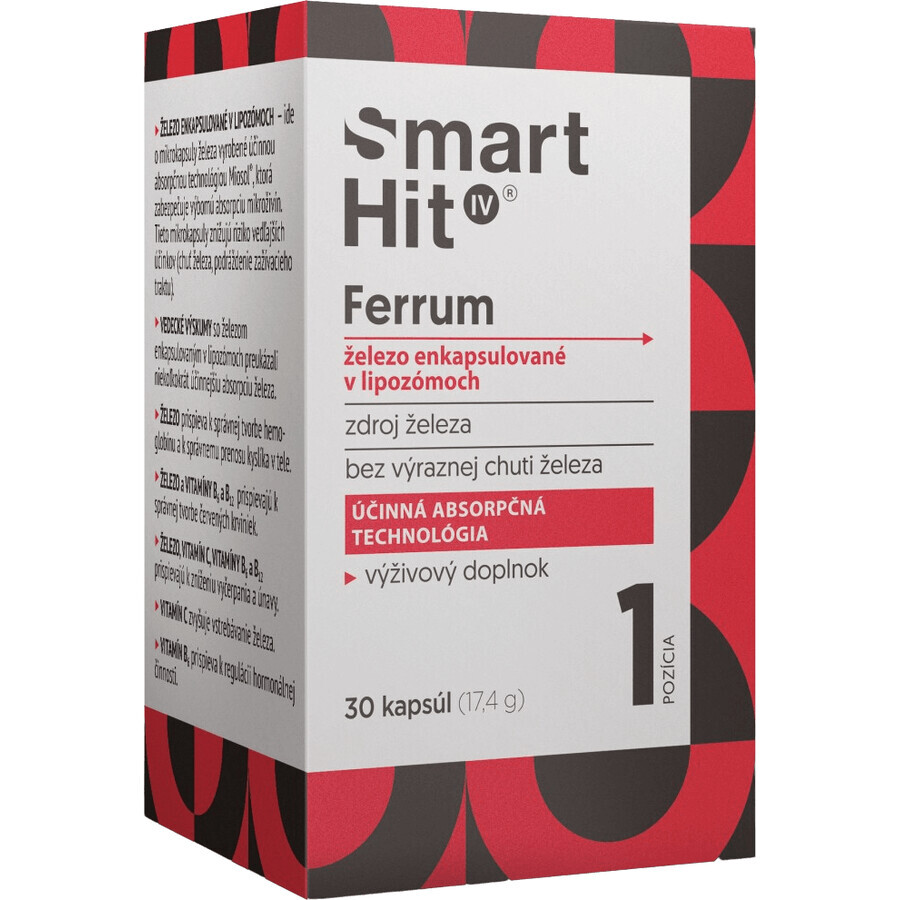 SmartHit IV Ferrum 30 gélules