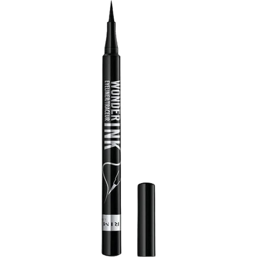 Rimmel London Wonder Ink Eyeliner Delineador de ojos waterproof 001 Negro 1 ml