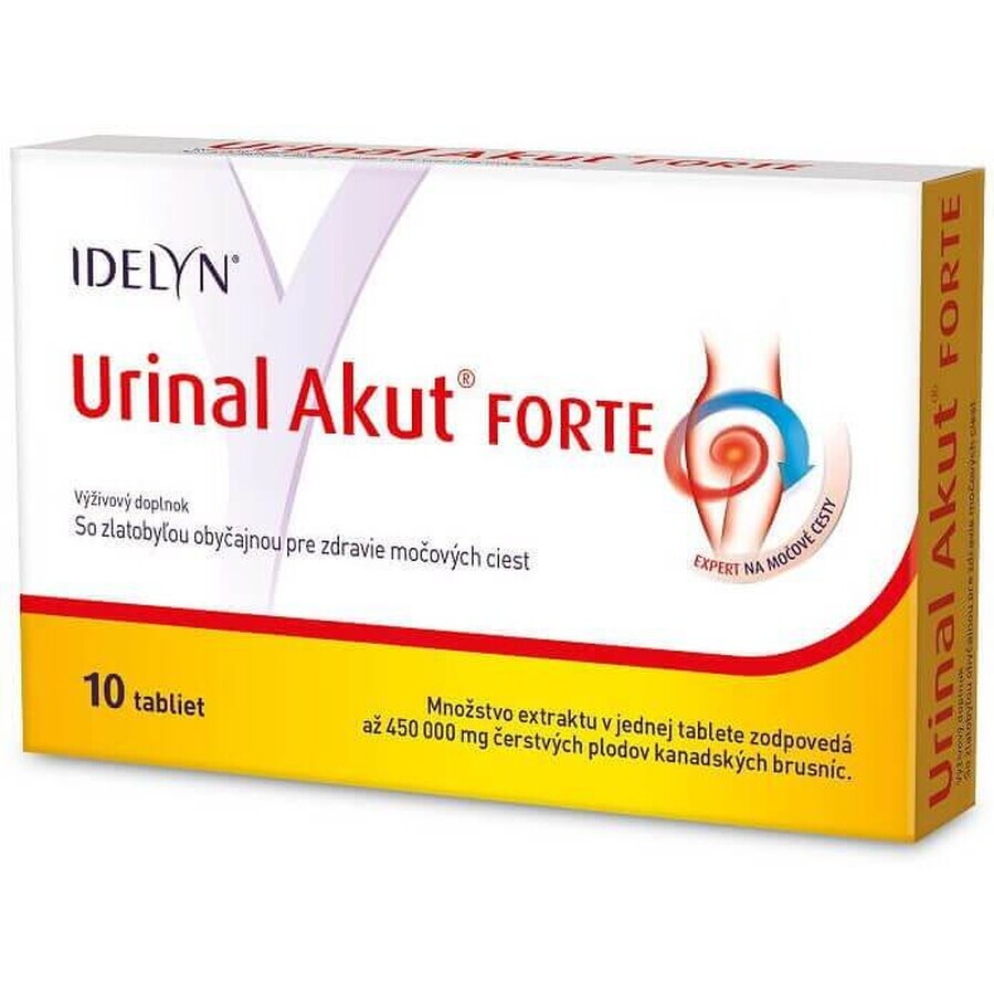 Idelyn Beliema Urinal Akut FORTE 10 comprimés