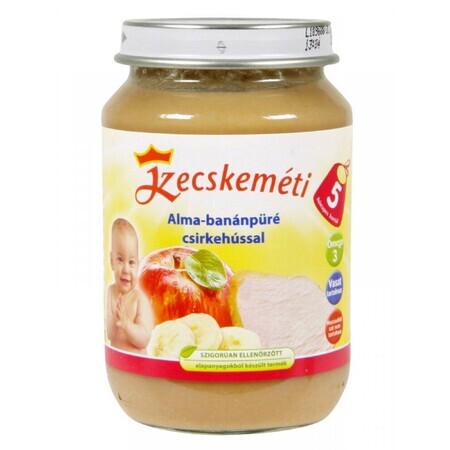 Kecskeméti Appel-bananenpuree van 5 maanden 190 g