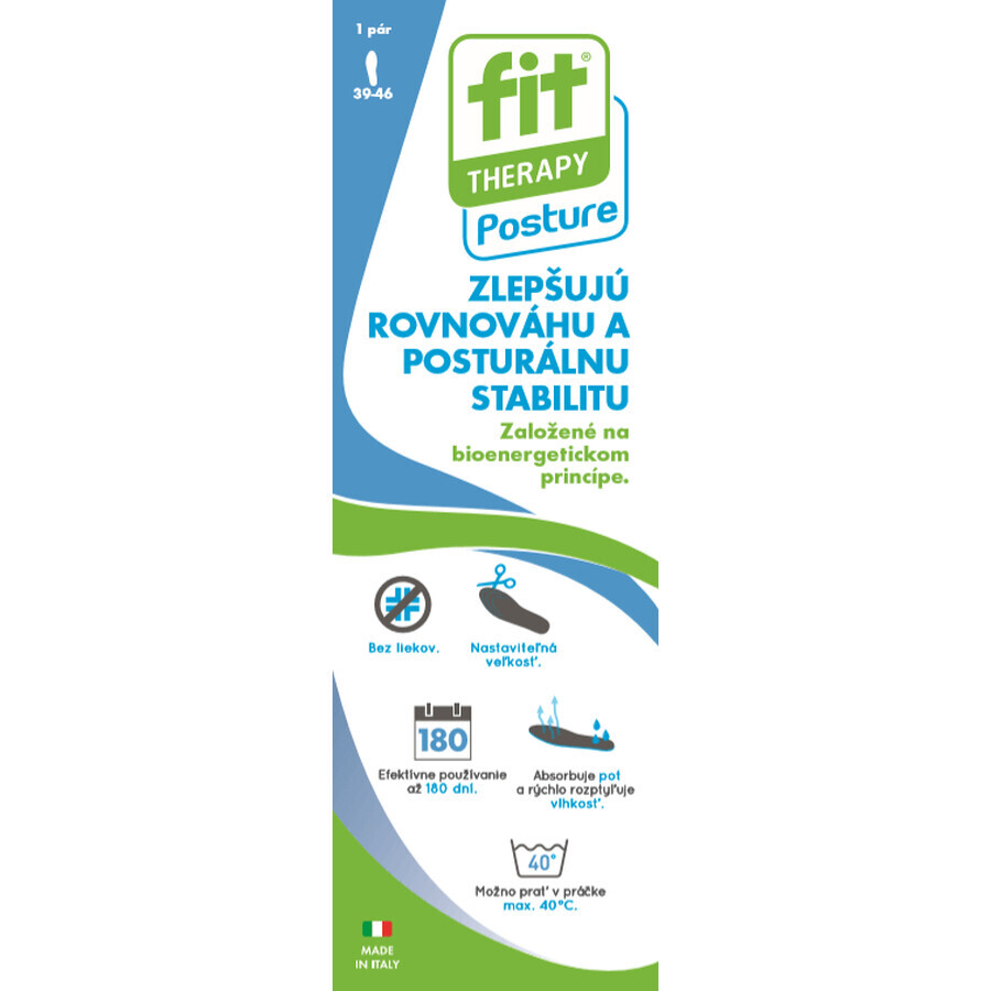 Plantillas Fit Therapy Posture 39-46 2 x 1 ud.