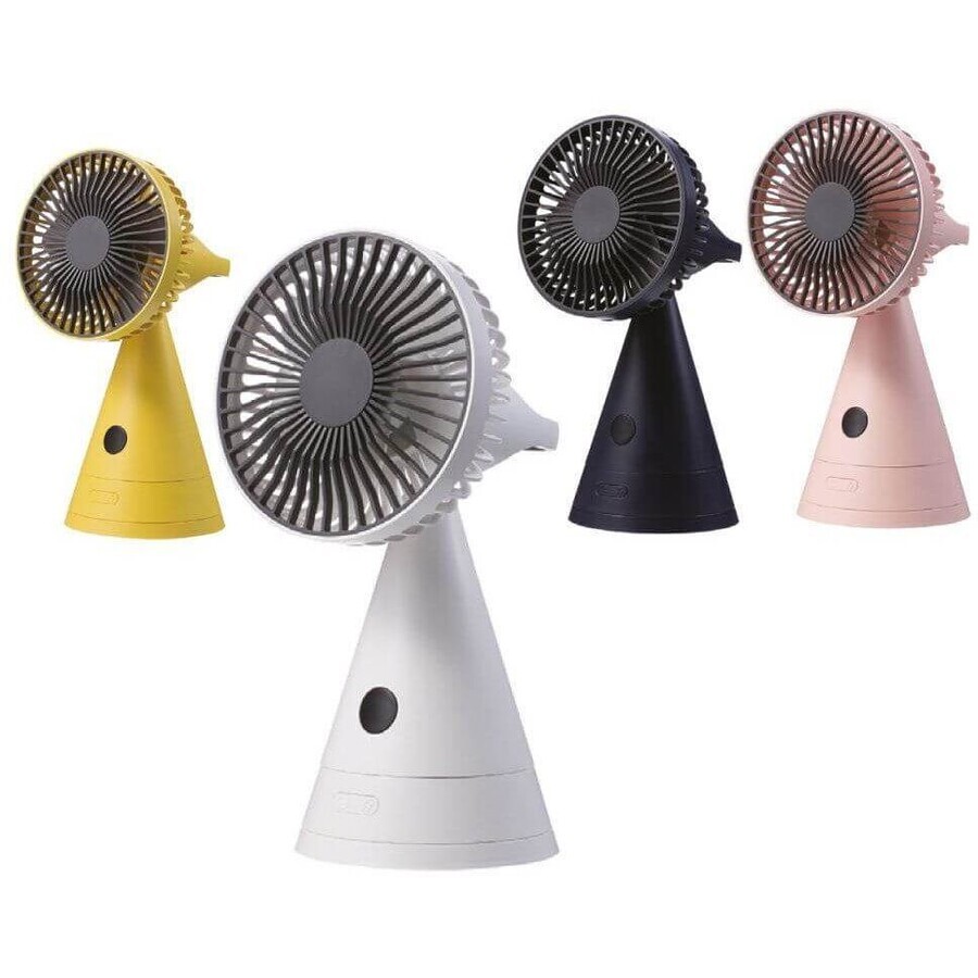 Ventilateur de bureau Vitammy Dream, mini ventilateur de bureau USB, noir