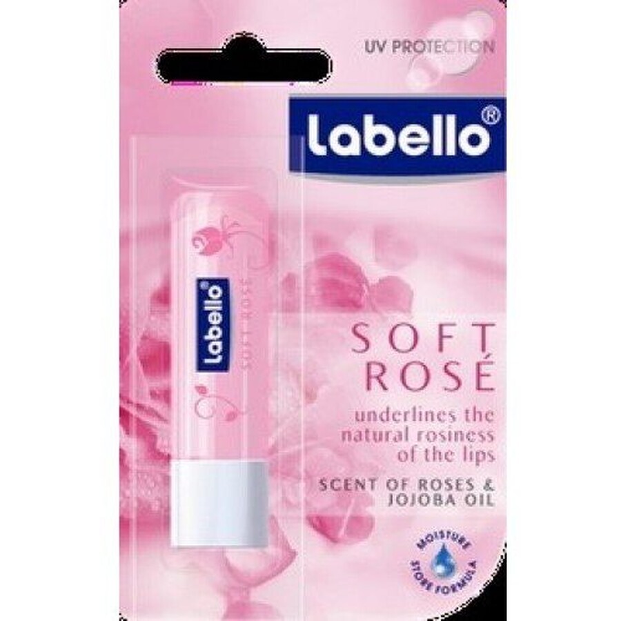 Labello Bálsamo Labial Suave Rosado 4,8 g