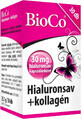 BioCo &#193;cido hialur&#243;nico + col&#225;geno 30 c&#225;psulas