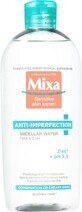 Mixa Agua micelar antiimperfecciones para pieles sensibles mixtas a grasas, 400 ml