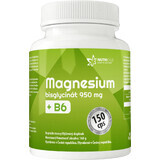 Nutricius Magnesium Bigglycinaat 950 mg + vitamine B6 150 capsules