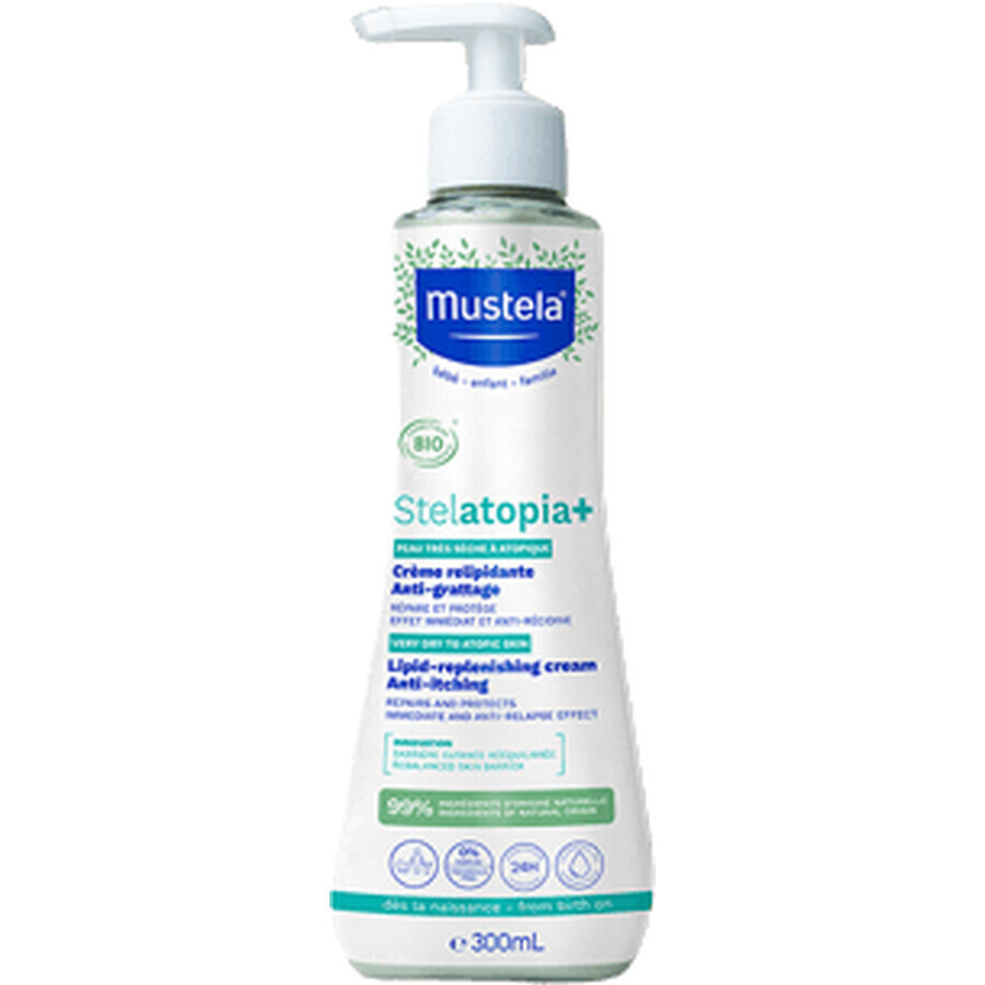 Mustela Stelatopia+ Cremă de calmare și refacere BIO 300 ml