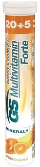 GS Multivitaminico Forte effervescente con minerali arancione 25 compresse effervescenti