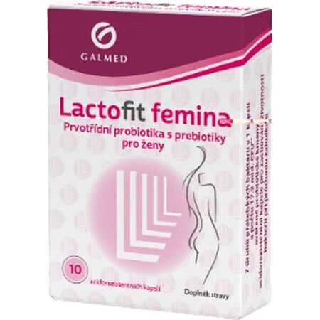 Galmed Lactofit femina 10 cápsulas