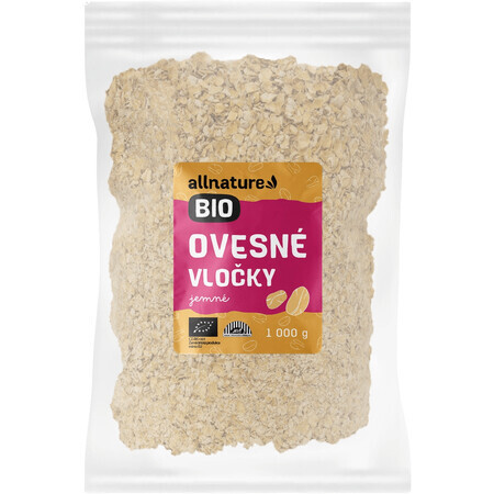 Allnature Copos de avena finos ecológicos 1000 g