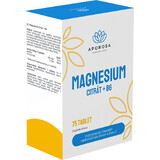 Aporosa citrate de magnésium + B6 75 comprimés