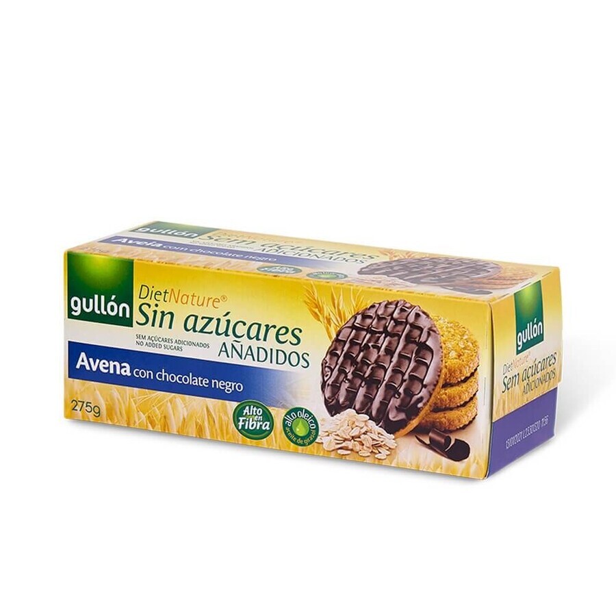 Galletas de avena con chocolate negro, 275g, Gullon