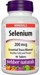 Webber Naturals Selenio 200 mcg 90 comprimidos