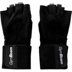 Guantes de fitness para mujer GymBeam, Guard Black, talla. L, 2 piezas