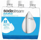 Sodastream Fuente de Vidrio/Play Tripack Blanco 3 x 1 l