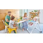 Kinderkraft YUMMY Silla de mesa para niños gris